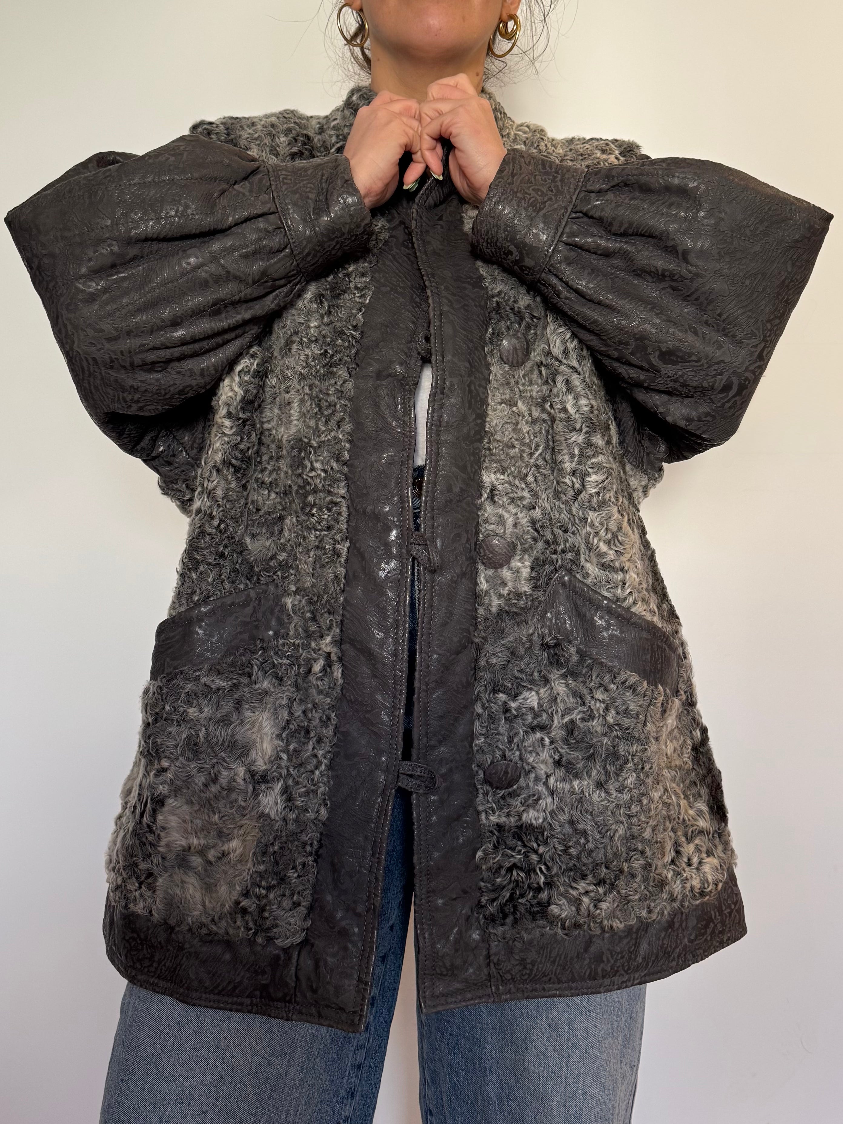 ESTHER_CHAQUETON ASTRACAN GRIS