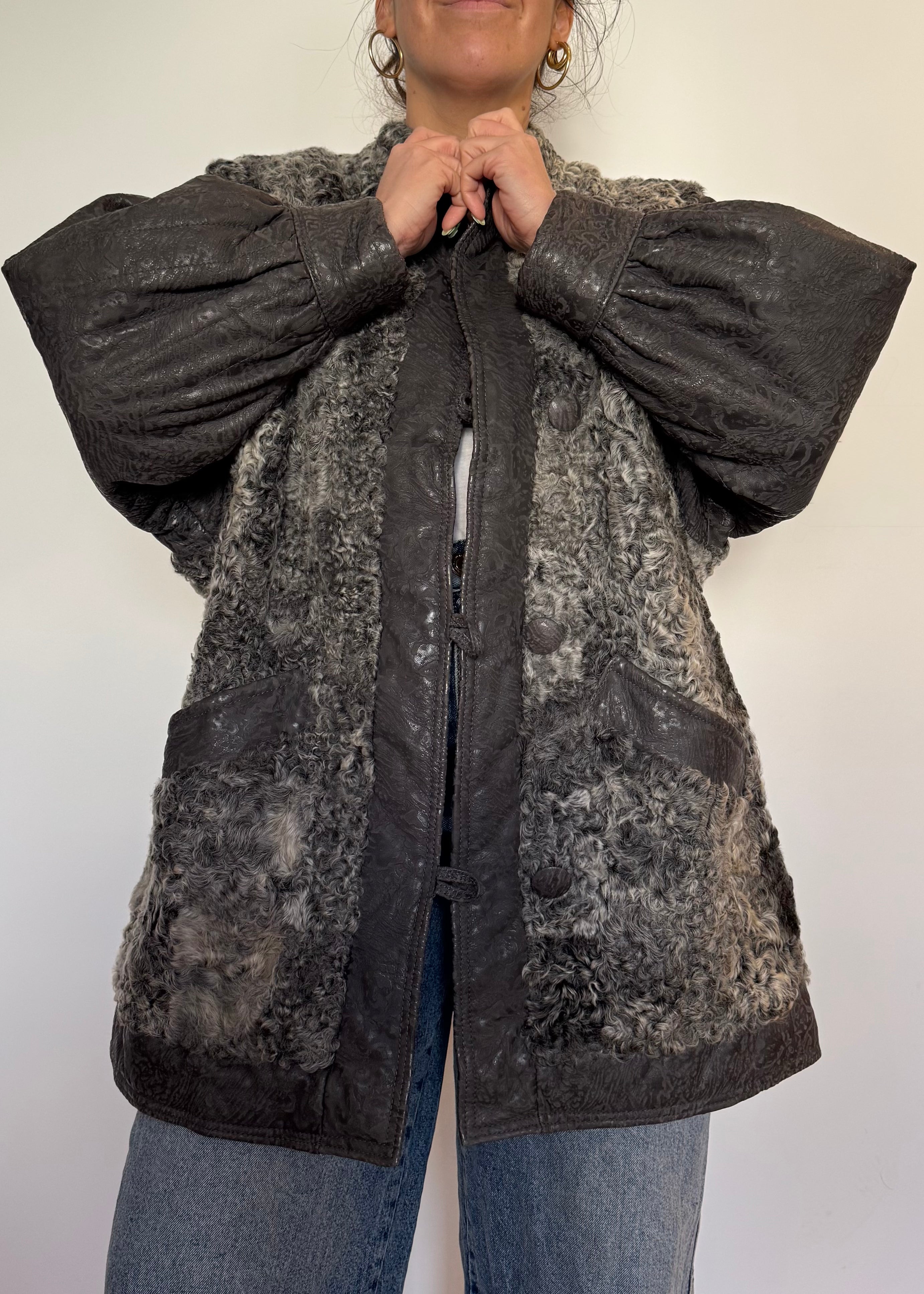 ESTHER_CHAQUETON ASTRACAN GRIS