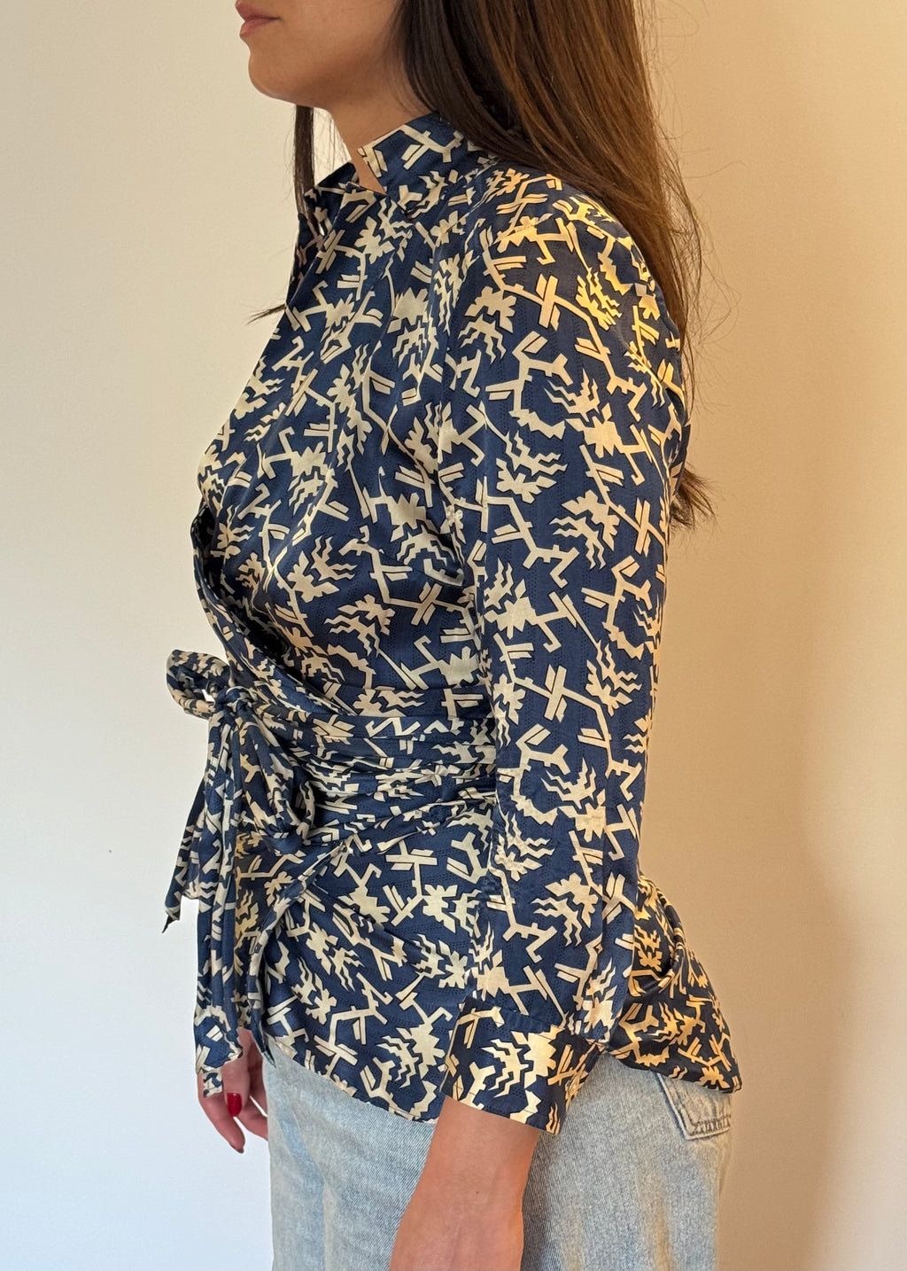JESSICA_BLUSA AZUL ESTAMPADA MARANT